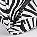 Professional Barber Hair Tools Hairdressing Salon Zebra Portable Tool Case Bag