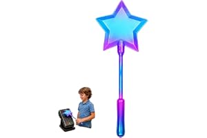 Esteopt Kreditkortstrollstav med 3D-tryck, tryck för att betala korthållare för kreditkort EC NFC-kort, Magic Fairy Wall Card
