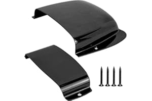 VGEBY Pickup Bridge Cover Set Zinc Alloy Bass Protective Cover for PB Electric Bass Guitar Equipped with 4 Mounting Screws