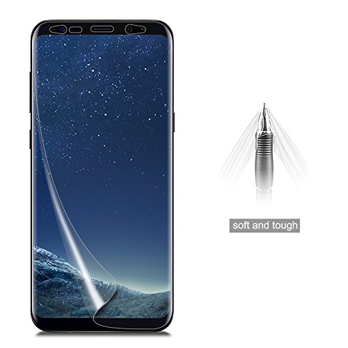 [2 Stück] Samsung Galaxy S8 Schutzfolie, Beyeah Samsung Galaxy S8 Accessories with [Full Coverage] [TPU screen Protector] [Anti-Kratzen] [Anti-Öl] [lebenslange Garantie] - 4