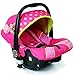 i-Safe System - Mea Lux Trio Travel System Pram & Luxury Stroller 3 in 1 Complete With Car Seat + Rain Covers+ Bag
