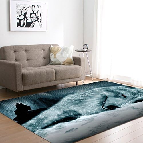 Creative Light- Rug 3D Animal MultiWare/Anti-Skid/Soft Pile Children's Room Living Room Bedroom Study Carpet Indoor Kid Play Mat ( Color : #3 , Size : 100x150cm )