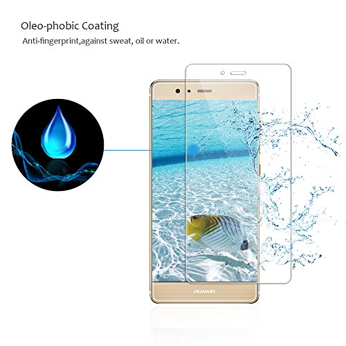 Bodyguard 2 Stück Huawei P9 lite Panzerglas Schutzfolie, 9H Härte Displayschutz 0.3mm Ultradünner 99% Ultra-klar für Huawei P9 lite 3D Touch Kompatibel - 4