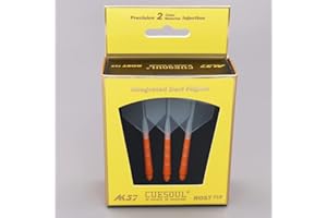 ‎CUESOUL CUESOUL ROST T19 Integrierter Dartschaft und Flights Big Wing Shape, 3er-Set