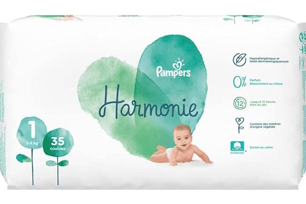Pampers Harmonie Taille 1-35 couches
