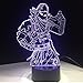 Produktbild Cartoon Nachtlicht Haut Neue 3D Led-Licht 7 Farbe Berührungsschalter Tischlampe Lava Lampe Acryl Illusion Innenbeleuchtung Spiel Geschenk
