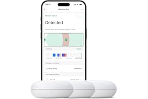 LinknLink Emotion Pro Sensor de Presencia, Radar mmWave 24 GHz, Motion2MQTT Home Assistant, Compatible con Alexa y Google Home, No se Necesita hub (Emotion Pro 3 Pack)
