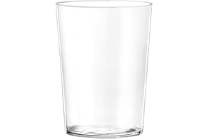 PENGO H&H, Set de 6 Verres Starck en Verre Ultra-Fin Transparent - 500 ml, Design Moderne et Élégant, Compatible Lave-Vaisselle