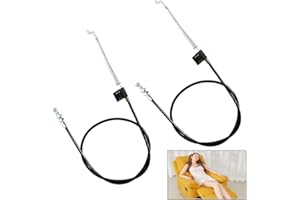 DECARETA 2 Stück Ersatzkabel für Lehnsessel Sessel und Sofa Kabel Ersatzteile Sessel und Sofa Recliner Griff Kabel