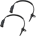 Ollanoos 2Pcs BK212B372AC Front ABS Wheel Speed Sensor Left and Right, Front ABS Speed Sensor Replacement for Ford Tourneo Custom 2012-UP Transit MK8 2013-UP Replaces 1763975 BK21-2B372-AC