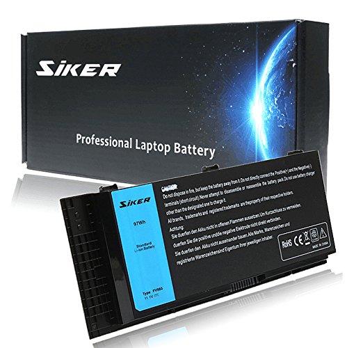 SiKER Replacemnet 6cell 49WH Akku für Dell Precision Mobile M6700 M4600 M5000 M4700 M4700 WorkStation Laptop 312-1176 312-1177 312-1178 331-1465 3DJH7 97KRM PG6RC R7PND 0TN1K5 FV993