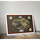 Avatar der letzte Luftfahrer, Poster, Karte A2 16.5 x 23.4 Zoll