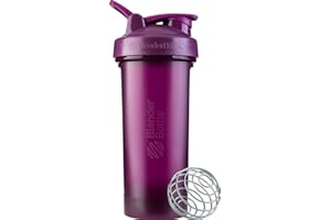 BlenderBottle Classic V2 Shaker Bottle Perfect for Protein Shakes and Pre Workout, 28-Ounce, Plum