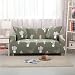 Produktbild HYSENM 1/2/3/4 Sitzer Sofabezug Sofaüberwurf Sesselhussen elastisch farbecht hautfreundlich, Kaktus 2 Sitzer 145-185cm