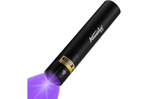 Alonefire SV10 5W 365nm Torcia UV Professionale Ricaricabile USB Ultraviolet Lampada Ultravioletta Luce Nera Rilevatore di Urina per Resina Indurimento con Batteria Incorporata