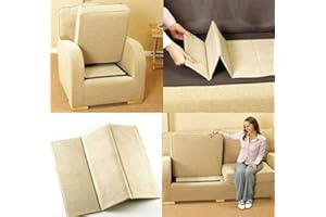 Modernage Sofa Seat Rejuvenator Strong Board 1-2-3 Sagging Seat Support | Armchair | Settee Soggy Seat Cushion Fixer | Upholstery Protector Super Solid (3 Seater)
