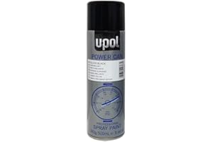 U-POL Upol Power Can - Aerosol Negro Brillante (500 ml)
