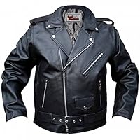 German Wear Lederjacke Motorradjacke Roc...