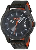 Hugo Boss Orange Hong Kong Herren-Armbanduhr Quartz Analog mit schwarzem Gewebe-Armband 1550003