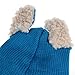 Ukamshop(TM)Winter Baby Kids Girls Boys Warm Woolen Coif Hood Scarf Caps Hats (Blue)