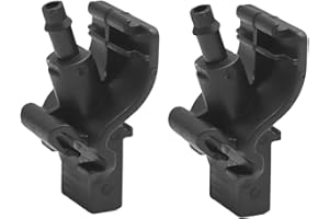 SANTUO 2PCS 1902209 EB3B-17666-AA Windshield Washer Jet Replacement for Ford Ranger Mk4 TKE Windscreen Washer Jets Spray Nozzle Wiper Water Jet Nozzles