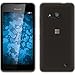 Produktbild PhoneNatic Microsoft Lumia 550 grau Silikon Slimcase mit 2 Schutzfolien