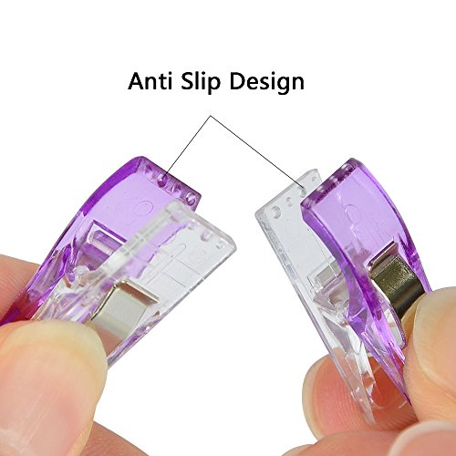 Atpwonz 60pcs Wonder Clips Stoffklammern (6 verschiedene Farbe) - 3