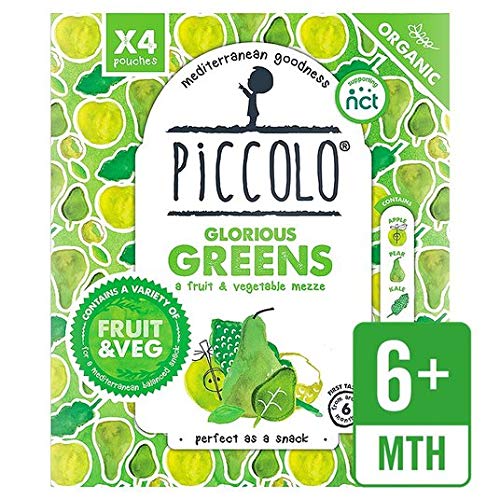 Preisvergleich Produktbild Piccolo Organic Glorious Grünen Basket 4 x 90g