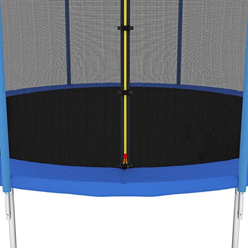 Kinetic Sports Outdoor Gartentrampolin Komplett-Set inkl. Sicherheitsnetz Randabdeckung Leiter Abdeckplane - 4