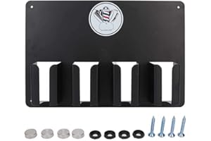 Eurobuy Porte-Tondeuse à Cheveux Coiffeur Mural Outils de Stockage Rack Multifonctionnel Électrique Tondeuse à Cheveux Rack de Stockage Coupe-Cheveux Porte-Brosse Stand Salon Accessoires