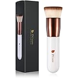 Foundation Brush Kabuki for Liquid, DUcare Flat Top Makeup Brush for Blending Liquid Cream or Flawless Powder Cosmetics - Buf