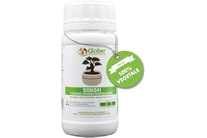 GLOBER Concime Bonsai granulare 250g - Fertilizzante Naturale Organico a Lenta Cessione NPK con Azoto Fosforo e Potassio per Bonsai da Interno ed Esterno
