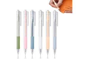 ERICETION Étudiant Stylo À Couteau 6pcs, Cutter Stylo Mini De Bureau Cutter Peinture En Papier Coupeur Intime De Dessin De Coups De Coupe De Coupe De Stylo