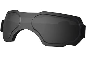 Luojuny Small Dog Sunglasses Protective Dog Sunglasses Adjustable Strap Anti-uv Windproof Snowproof Goggles for Medium Large Dogs Adjustable Dog Eyewear Black L