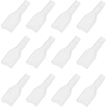 Lot De 50 Cosses De Câble Femelles 6,3 Mm Avec Languette - Blanc - Isolantes Et Résistantes à La Chaleur - 7