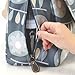 OiOi Changing Bag - The Messenger - Slate Retro Circular Floral
