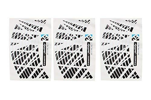 JOllify Felgenrandaufkleber Special Edition für Dein Fahrrad, MTB, Downhill, Freeride, Dirt, Fully, Hardtail, usw.- Weiss