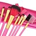 Makeup Brushes 7pcs/set+1pc Cosmetic Holder, Transer® Girls Makeup Brush Set Women Professional Made-up Brush for Girls Cosmetic Toiletries Kits Cosmetics Tools Case/ Box (Hot Pink)