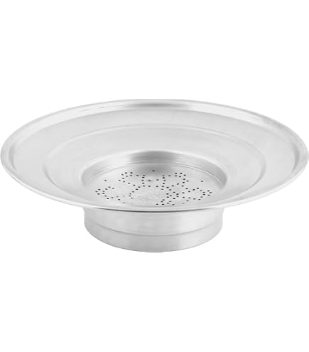 Kitchen Craft Colapasta in acciaio INOX a due manici, 24 cm