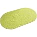 Produktbild YMGPAA PVC Drahtschlaufe Bad Wc Atmungsaktive Küche Bodenmatte, Saugfähige Rutschfeste Ovale Matte, Mehrfarbig Optional, 39,5 * 70 cm (Farbe : Green)