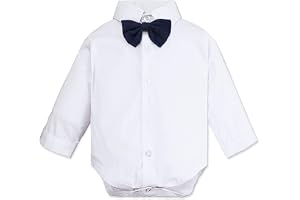 mintgreen Baby Pojke Bröllop Body Spädbarn Gentleman Fluga Skjorta Outfit 3-18 Månader