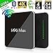 Produktbild Android 8.1 TV Box, PENKOU H96 MAX X2 Quad Core 4GB + 64GB Smart TV Box S905X2 H.265 Unterstützung Bluetooth 4.1 USB3.0 WiFi 3D 4K Full HD Streaming Media Player