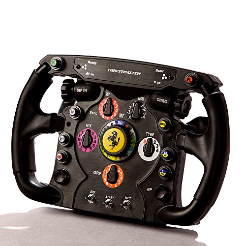 Thrustmaster 4160571 Ferrari F1 Add-On Wheel - Volante de carreras desmontable con sistema    Thrustmaster Quick Release   