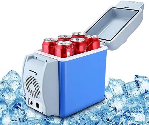 GJR-BX 7.5L Mini Car Refrigerator Multi-Function Home Travel Vehicular Fridge Cooler