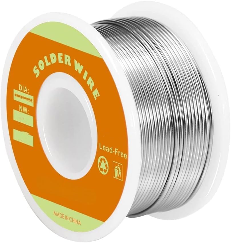 Orret Home 0,8 mm 50 gr Lehim Teli – Elektronik Devre ve Tamir İşleri İçin İnce Lehim Teli, Profesyonel ve Amatör Kullanıma Uygun, Kolay Eriyen Lehim Teli Makarası (0.8mm 50 Gr)