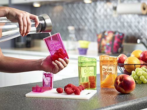 Drink in the Box 1908BLPM Trinkbox 240 ml, blau - 8