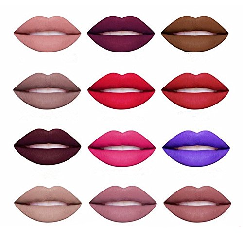 Blue Vessel Wasserdicht Lang Anhaltende Lippenstift Lip Gloss Lip Liner Kosmetik (3#) - 2