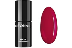 NÉONAIL NEONAIL Vernis Semi Permanent Couleur 7,2 ml Vernis Gel UV Semi Permanent Rouge Seductive Red Vernis à Ongles Gel Polish Gel UV Couleur Nail Art