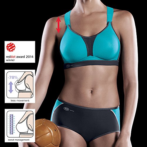 Anita Active Damen Bügelloser Sport-BH X – Back - 3