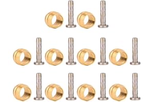 Broco Montaña for Bicicleta BH-90 Freno hidráulico Aceite de Oliva Pin Conector de la Manguera Conjunto (Diez Pares)